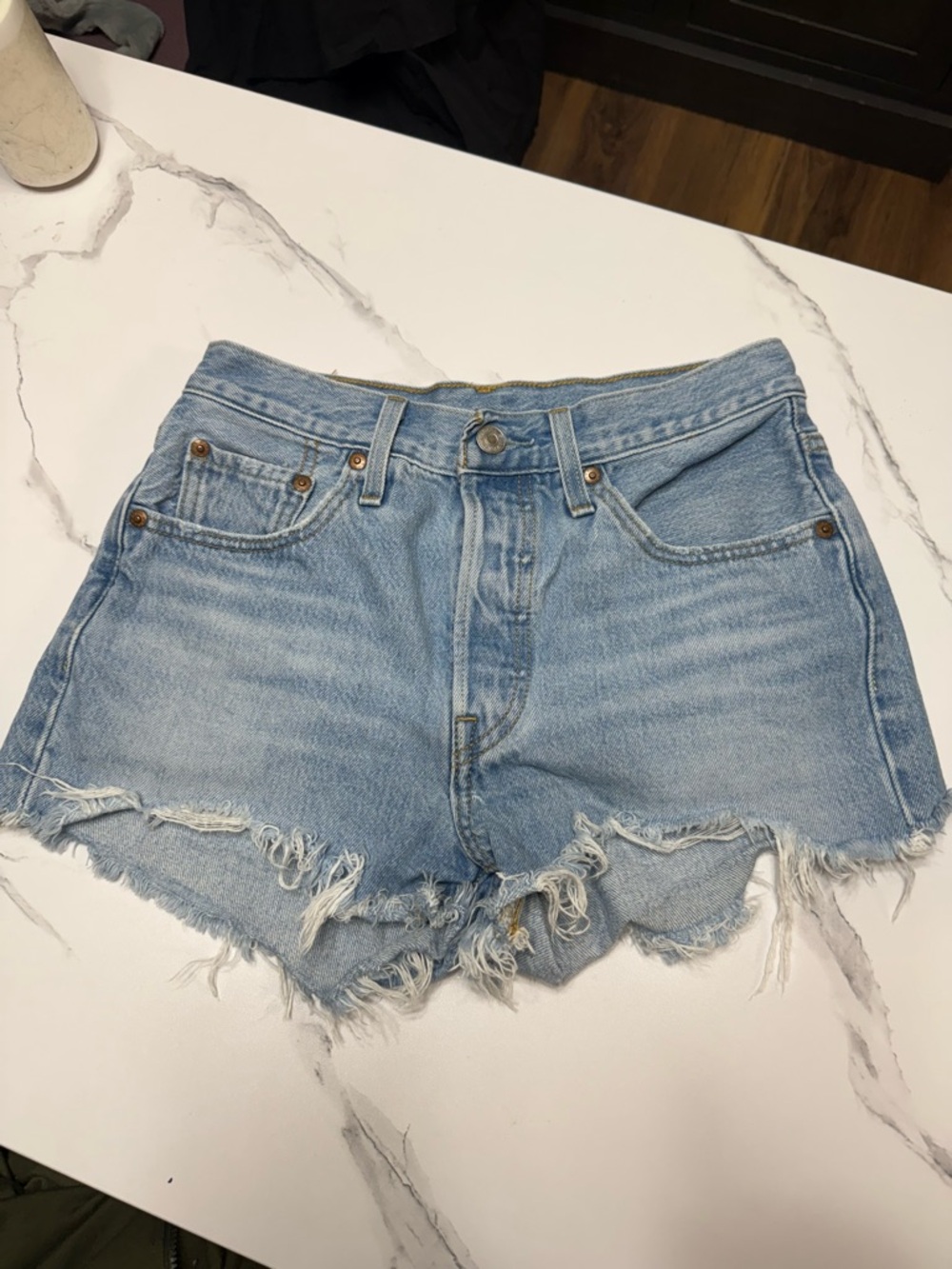 Levi’s Distressed Denim Women's Shorts